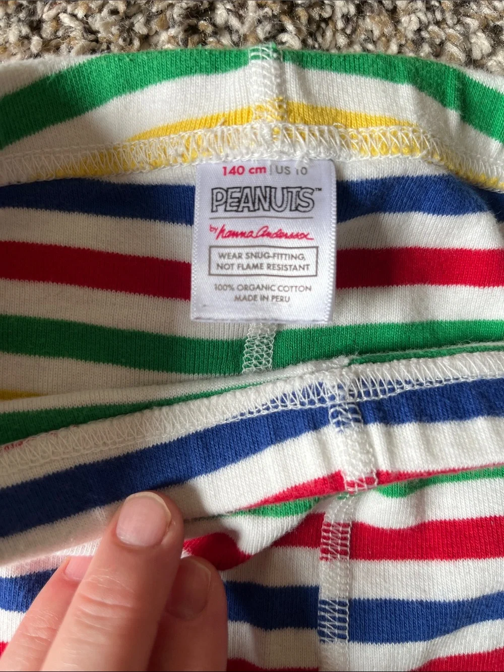 Hanna Andersson Peanuts Pajama Shorts